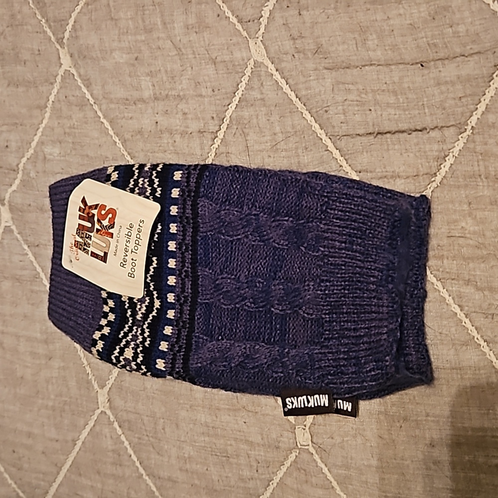 muk luks boot toppers!